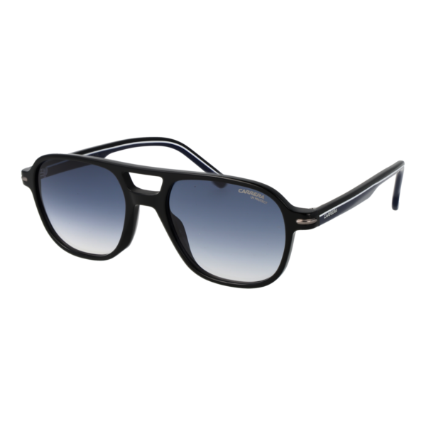 Carrera Pilotenbrille Sonnenbrille CARRERA 392/S 54D5108 in Schwarz – 45° Seitenansicht