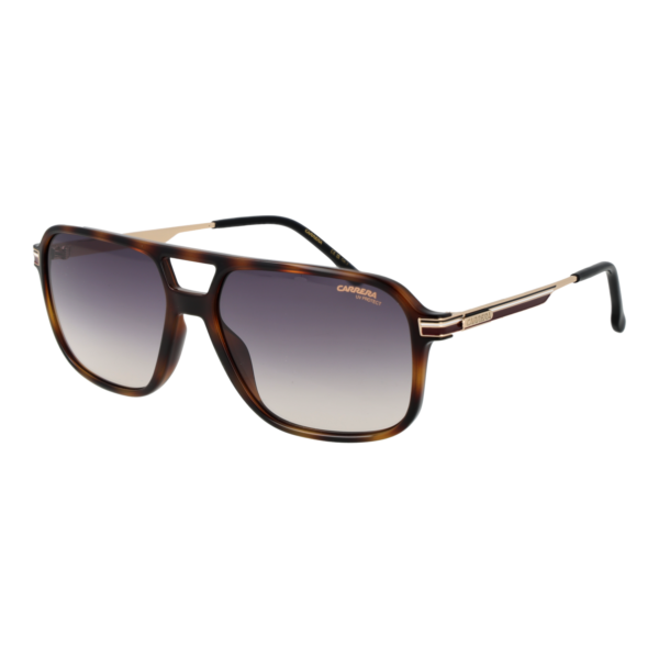 Carrera Pilotenbrille Sonnenbrille CARRERA 390/S 590869O in Havana – 45° Seitenansicht