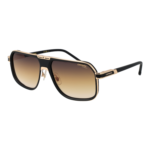 Carrera Rechteck Sonnenbrille CARRERA 1090/S 60I46N4 in Schwarz – 45° Seitenansicht