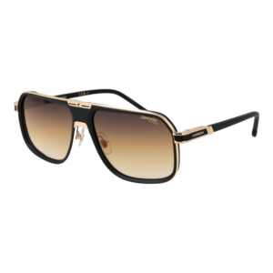 Carrera Rechteck Sonnenbrille CARRERA 1090/S 60I46N4 in Schwarz – 45° Seitenansicht