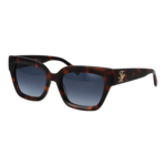 Tommy Hilfiger Rechteck Sonnenbrille TH 2402/S 5305L08 in Havana – 45° Seitenansicht