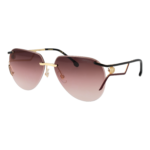Carrera Pilotenbrille Sonnenbrille CARRERA 3103/S 64NOAM2 in Gold – 45° Seitenansicht