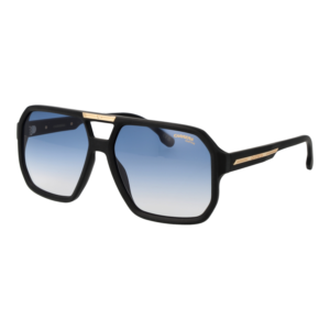 Carrera Quadrat Sonnenbrille VICTORY C 01/S 600037Q in Schwarz – 45° Seitenansicht