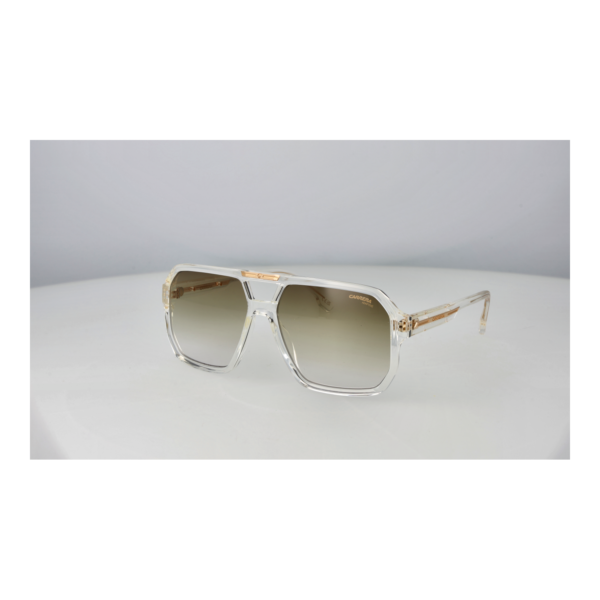 Carrera Sonnenbrille VICTORY C 01/S 60900WB – 45° Seitenansicht Carrera Quadrat Sonnenbrille VICTORY C 01/S 60900WB in Transparent – 45° Seitenansicht