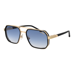 Carrera Rechteck Sonnenbrille CARRERA 1069/S 570037Q in Schwarz – 45° Seitenansicht