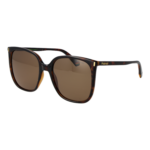 Polaroid Quadrat Sonnenbrille PLD 6218/S 56086SP in Braun – 45° Seitenansicht