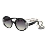 Guess Rund Sonnenbrille GU7874 5401B in Schwarz – 45° Seitenansicht