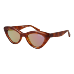 Guess Katzenaugen Sonnenbrille GU00137 5053C in Braun – 45° Seitenansicht