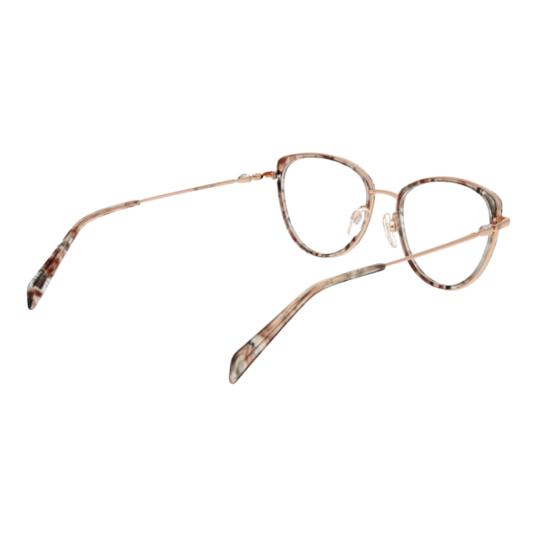 Frontansicht der Ana Hickmann Brille AH1480T 52G21 – Rahmen Titan
