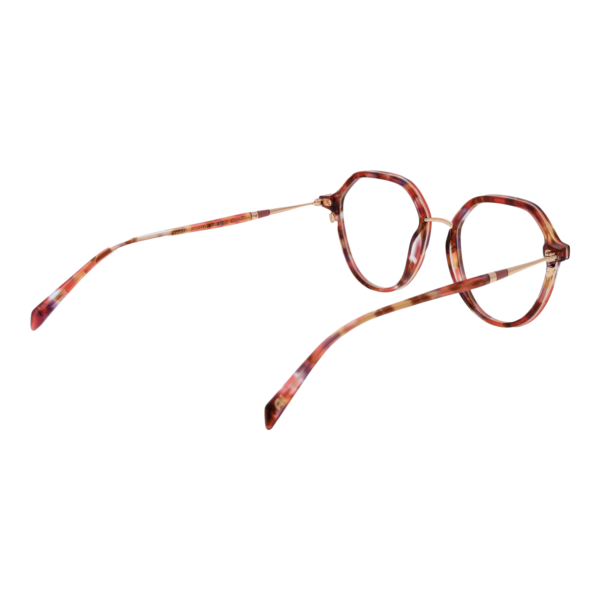 Frontansicht der Ana Hickmann Brille AH1554T 52G22 – Rahmen Titan