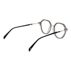 Frontansicht der Ana Hickmann Brille AH1554T 52H01 – Rahmen Titan