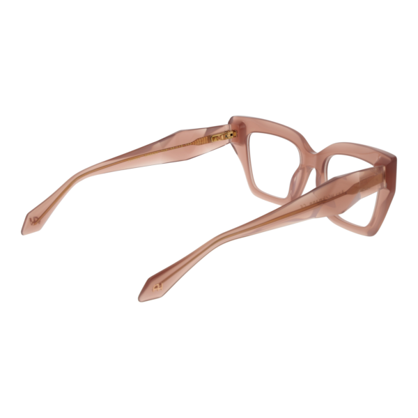 Frontansicht der Ana Hickmann Brille AH6524 50T02 – Rahmen Azetat