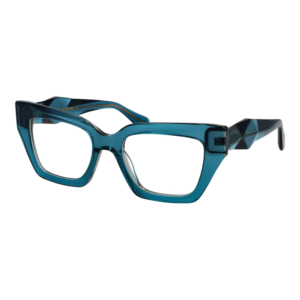 Ana Hickmann )} Brille AH6524 51H01 in Blau