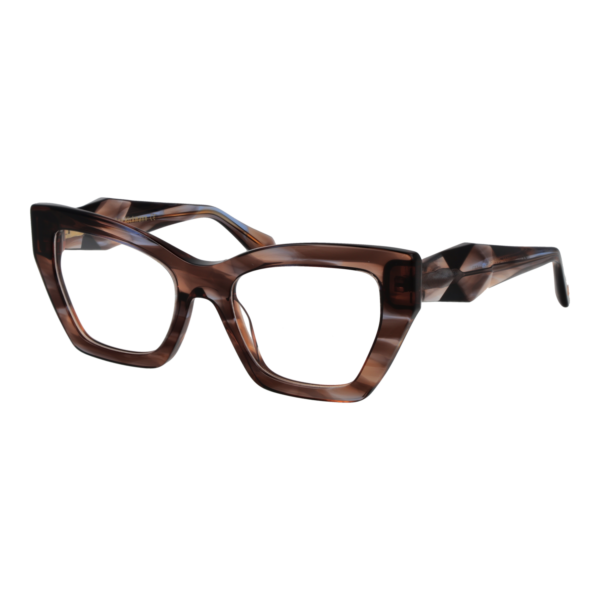 Ana Hickmann )} Brille AH6525 51E01 in Braun