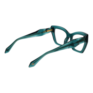 Frontansicht der Ana Hickmann Brille AH6525 51T01 – Rahmen Azetat