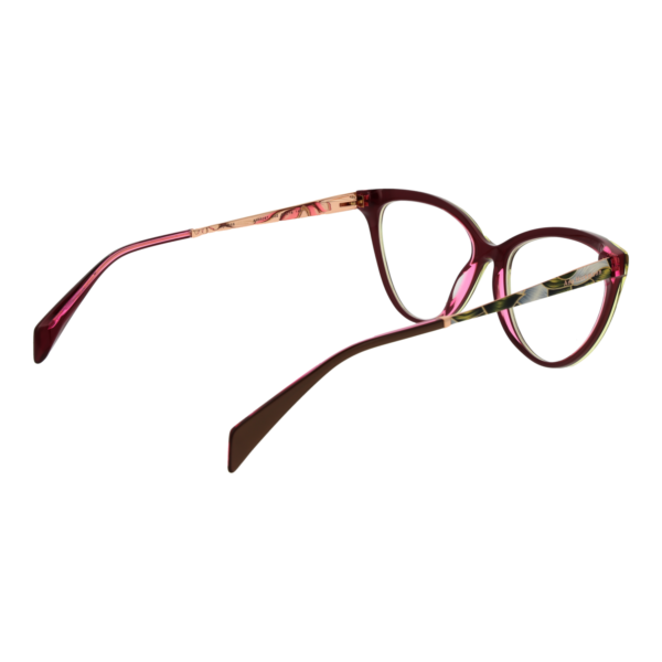 Frontansicht der Ana Hickmann Brille AH6528T 54H02 – Rahmen Titan
