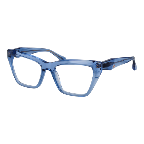 Ana Hickmann )} Brille AH6534 52T01 in Blau
