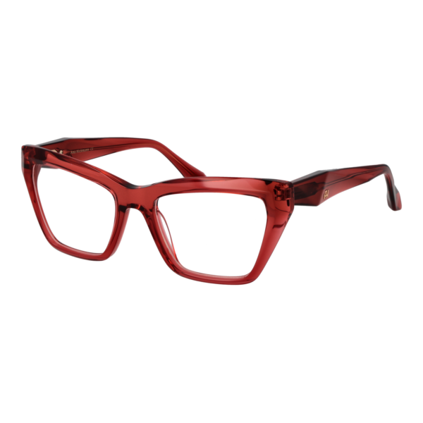 Ana Hickmann )} Brille AH6534 52T03 in Rot