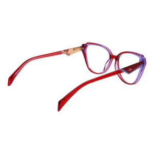 Frontansicht der Ana Hickmann Brille AH6537 54H02 – Rahmen Azetat
