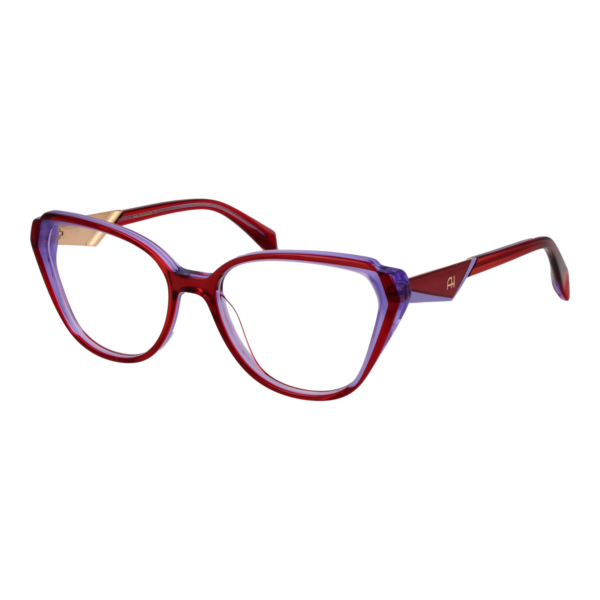Ana Hickmann )} Brille AH6537 54H02 in Rot