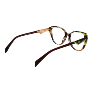 Frontansicht der Ana Hickmann Brille AH6537 54P01 – Rahmen Azetat