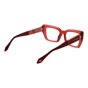 Frontansicht der Ana Hickmann Brille AH6541 52T02 – Rahmen Azetat