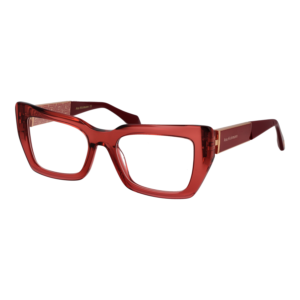Ana Hickmann )} Brille AH6541 52T02 in Rot