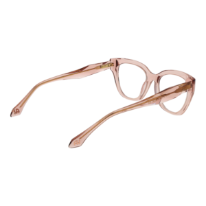 Frontansicht der Ana Hickmann Brille AH6546 52T02 – Rahmen Azetat