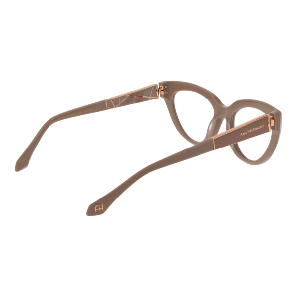 Frontansicht der Ana Hickmann Brille AH6547 53D01 – Rahmen Azetat