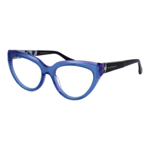 Ana Hickmann )} Brille AH6547 53H01 in Blau