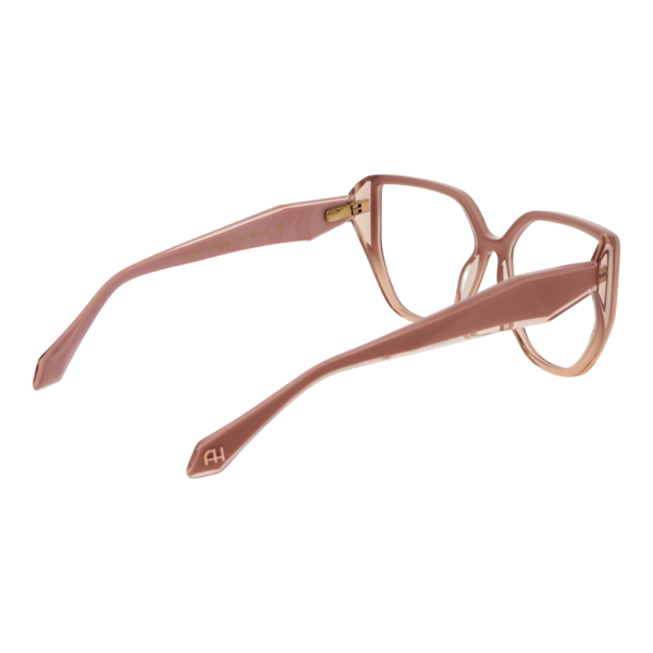 Frontansicht der Ana Hickmann Brille AH6558 55C02 – Rahmen Azetat