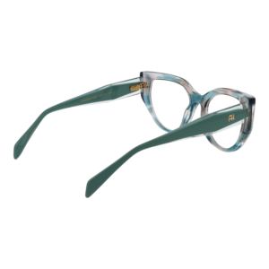Frontansicht der Ana Hickmann Brille AH6560G 53E02 – Rahmen Azetat