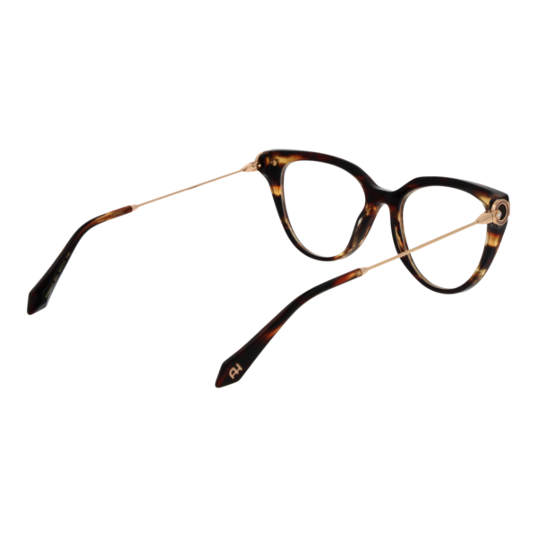 Frontansicht der Ana Hickmann Brille AH6561T 53E01 – Rahmen Titan