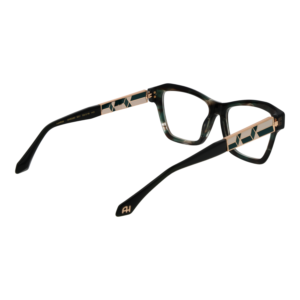 Frontansicht der Ana Hickmann Brille AH6580 53E01 – Rahmen Azetat