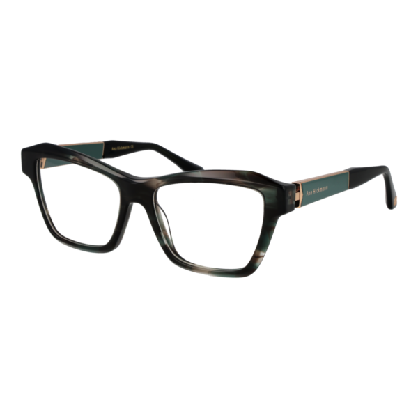Ana Hickmann )} Brille AH6580 53E01 in Grün