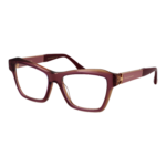 Ana Hickmann )} Brille AH6580 53H02 in Burgunder