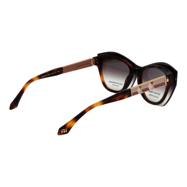 Frontansicht der Ana Hickmann Brille AH6581G 52G21 & AH6581G 52G21G – Rahmen Azetat
