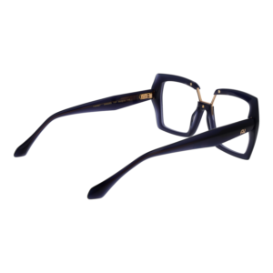 Frontansicht der Ana Hickmann Brille AH6593 55T01 – Rahmen Azetat
