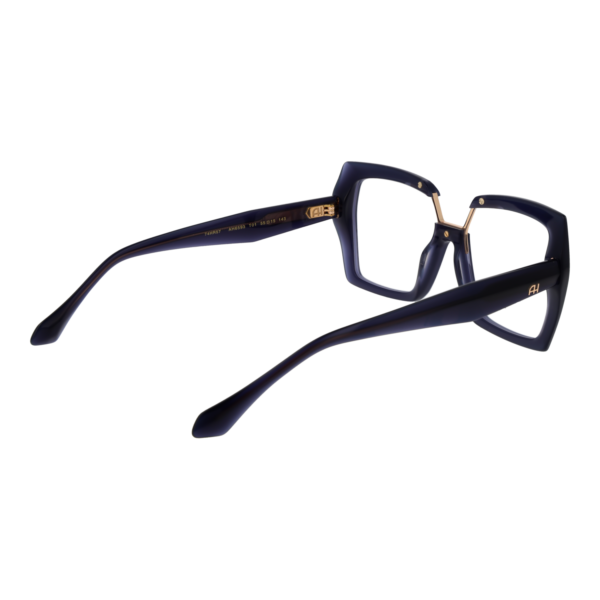 Frontansicht der Ana Hickmann Brille AH6593 55T01 – Rahmen Azetat