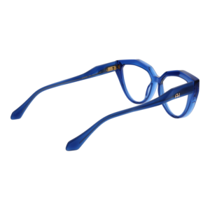 Frontansicht der Ana Hickmann Brille AH6595 53T01 – Rahmen Azetat