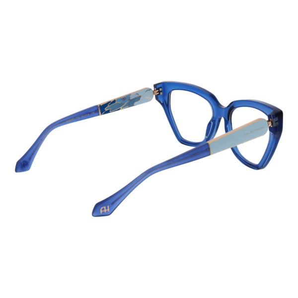 Frontansicht der Ana Hickmann Brille AH6597 52T01 – Rahmen Azetat