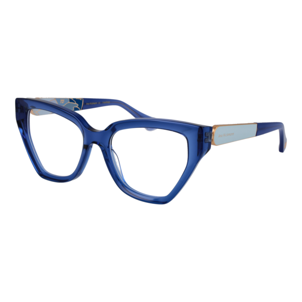 Ana Hickmann )} Brille AH6597 52T01 in Blau