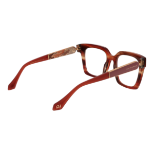 Frontansicht der Ana Hickmann Brille AH6598 52E02 – Rahmen Azetat
