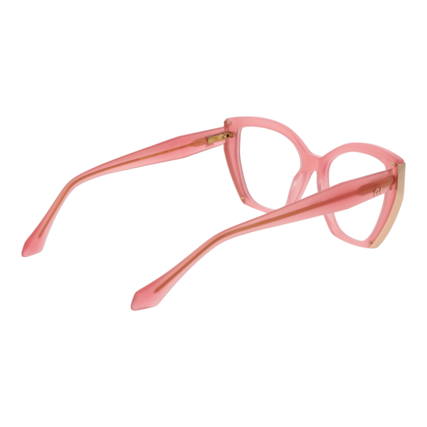 Frontansicht der Ana Hickmann Brille AH6621 53D01 – Rahmen Azetat