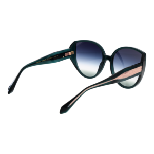 Frontansicht der Ana Hickmann Brille AH9429 62T01 – Rahmen Azetat