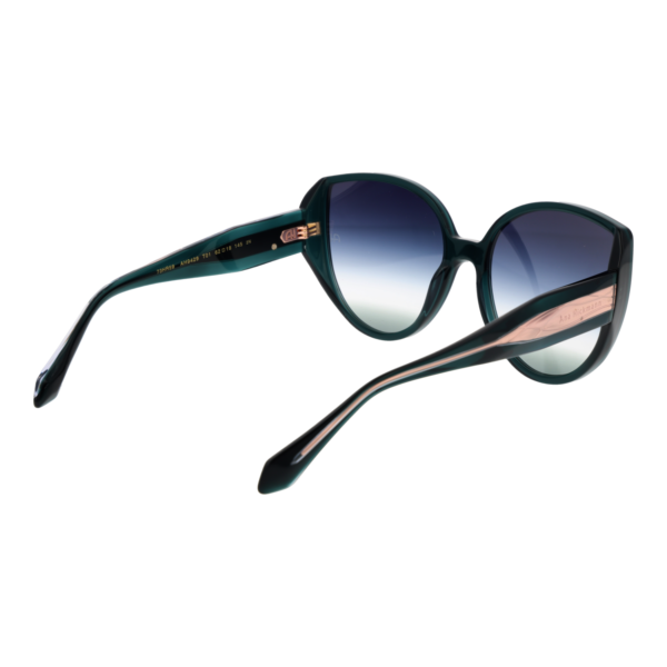 Frontansicht der Ana Hickmann Brille AH9429 62T01 – Rahmen Azetat