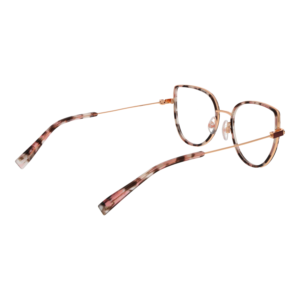 Frontansicht der Ana Hickmann Brille HI1208T 51G21 – Rahmen Titan