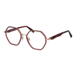 Ana Hickmann )} Brille HI1222 53T01 in Burgunder