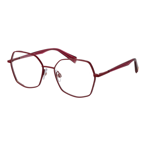 Ana Hickmann )} Brille HI1229 5207A in Rot