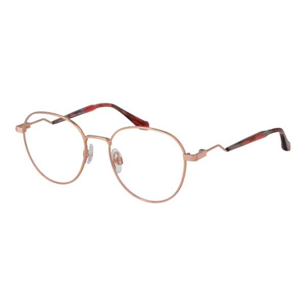 Ana Hickmann Brille HI1237T 4905A – 45° Seitenansicht Ana Hickmann )} Brille HI1237T 4905A in Rosé Gold